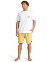The Billabong Mens Troppo Pocket T-Shirt in White