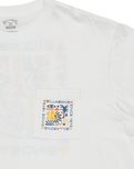 The Billabong Mens Troppo Pocket T-Shirt in White