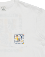 The Billabong Mens Troppo Pocket T-Shirt in White