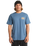 The Billabong Mens Crayon Wave T-Shirt in Slate Blue