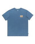 The Billabong Mens Crayon Wave T-Shirt in Slate Blue