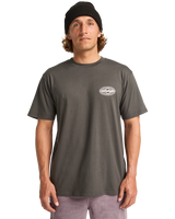 The Billabong Mens Diamond Vision T-Shirt in Raven