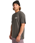 The Billabong Mens Diamond Vision T-Shirt in Raven