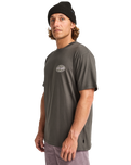 The Billabong Mens Diamond Vision T-Shirt in Raven