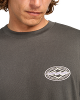The Billabong Mens Diamond Vision T-Shirt in Raven