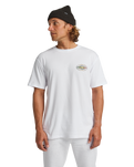 The Billabong Mens Diamond Vision T-Shirt in White