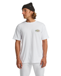 The Billabong Mens Diamond Vision T-Shirt in White
