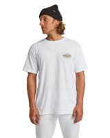 The Billabong Mens Diamond Vision T-Shirt in White