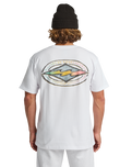 The Billabong Mens Diamond Vision T-Shirt in White