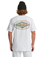 The Billabong Mens Diamond Vision T-Shirt in White