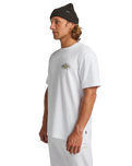 The Billabong Mens Diamond Vision T-Shirt in White