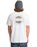 The Billabong Mens Rotor Fill T-Shirt in White