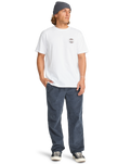 The Billabong Mens Rotor Fill T-Shirt in White
