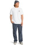 The Billabong Mens Rotor Fill T-Shirt in White