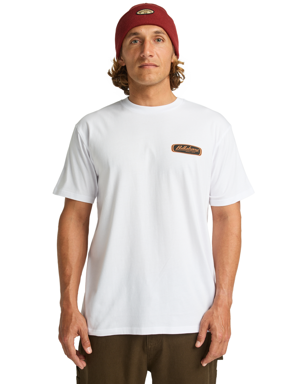 The Billabong Mens Runner Up T-Shirt in White