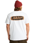 The Billabong Mens Runner Up T-Shirt in White