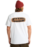 The Billabong Mens Runner Up T-Shirt in White