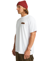 The Billabong Mens Runner Up T-Shirt in White