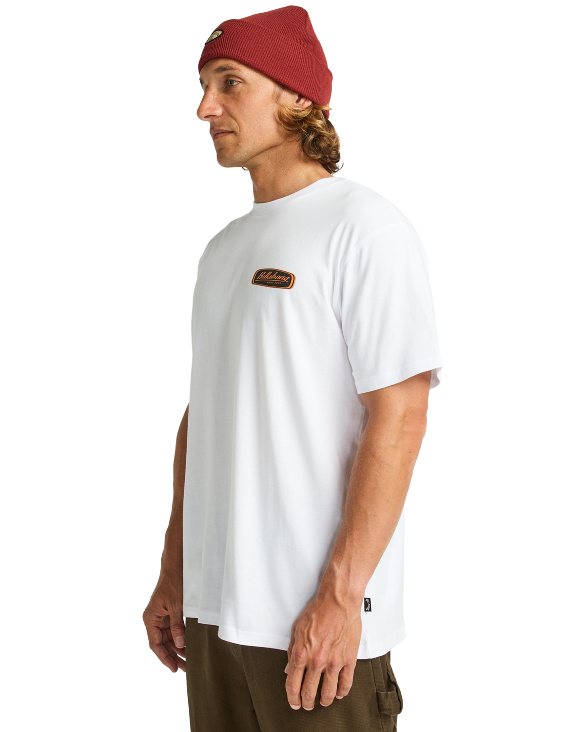 The Billabong Mens Runner Up T-Shirt in White