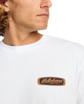 The Billabong Mens Runner Up T-Shirt in White