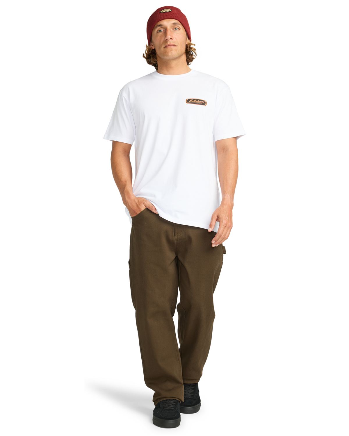 The Billabong Mens Runner Up T-Shirt in White