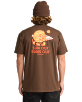 The Billabong Mens Gimmicks T-Shirt in Dark Cedar