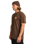 The Billabong Mens Gimmicks T-Shirt in Dark Cedar