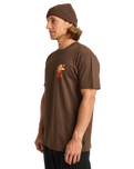 The Billabong Mens Gimmicks T-Shirt in Dark Cedar