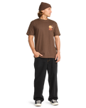 The Billabong Mens Gimmicks T-Shirt in Dark Cedar