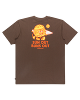 The Billabong Mens Gimmicks T-Shirt in Dark Cedar