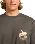 The Billabong Mens Surf Culture T-Shirt in Raven