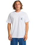 The Billabong Mens Surf Culture T-Shirt in White