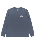 The Billabong Mens Diamond Vision Long Sleeve T-Shirt in Ombre Blue