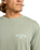 The Billabong Mens Arch Wave Wash T-Shirt in Grey Green