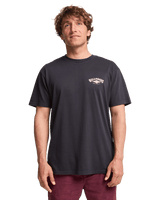 The Billabong Mens Arch T-Shirt in Dark Navy