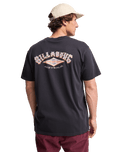 The Billabong Mens Arch T-Shirt in Dark Navy