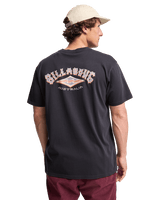 The Billabong Mens Arch T-Shirt in Dark Navy
