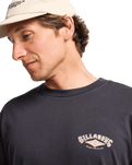 The Billabong Mens Arch T-Shirt in Dark Navy