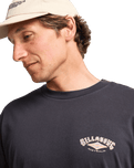 The Billabong Mens Arch T-Shirt in Dark Navy