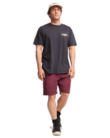 The Billabong Mens Arch T-Shirt in Dark Navy