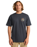 The Billabong Mens Adventure Division Rockies T-Shirt in Dark Navy