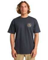 The Billabong Mens Adventure Division Rockies T-Shirt in Dark Navy