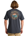 The Billabong Mens Adventure Division Rockies T-Shirt in Dark Navy