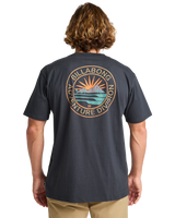 The Billabong Mens Adventure Division Rockies T-Shirt in Dark Navy