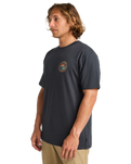 The Billabong Mens Adventure Division Rockies T-Shirt in Dark Navy