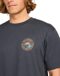 The Billabong Mens Adventure Division Rockies T-Shirt in Dark Navy