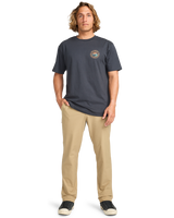 The Billabong Mens Adventure Division Rockies T-Shirt in Dark Navy