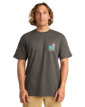 The Billabong Mens Adventure Division Sundown T-Shirt in Raven