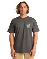 The Billabong Mens Adventure Division Sundown T-Shirt in Raven