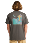The Billabong Mens Adventure Division Sundown T-Shirt in Raven